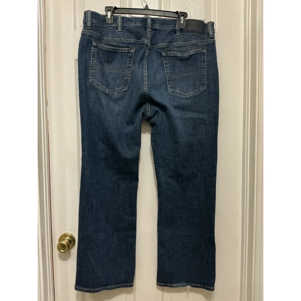 Lucky Brand 181 Relaxed Straight Jeans Mens Size 40X30 Blue‎ Medium Wash Denim
